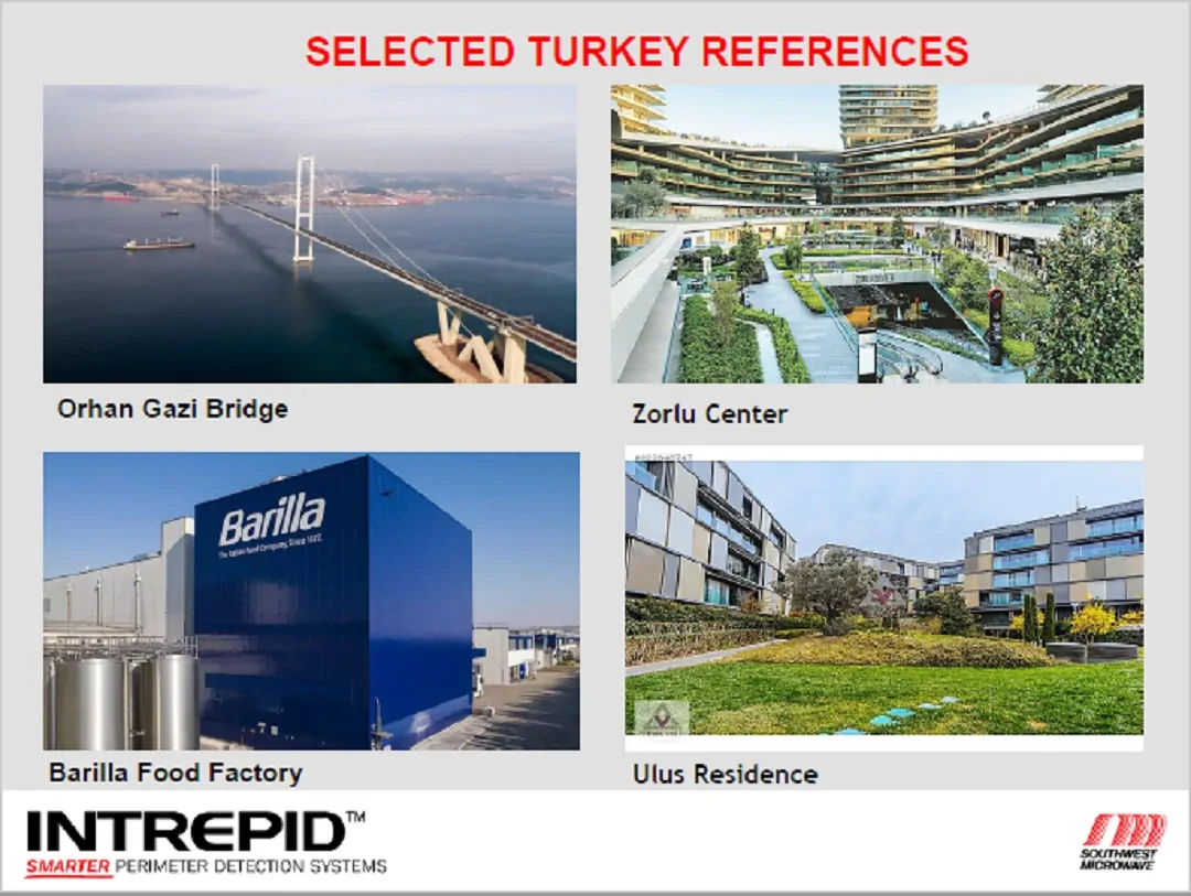 Çevre Güvenlik Sistemleri – Türkiye Referansları 02